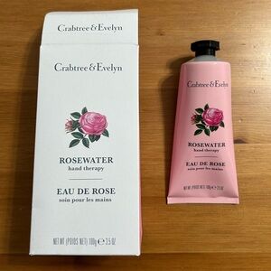Crabtree & Evelyn Rosewater hand cream lotion